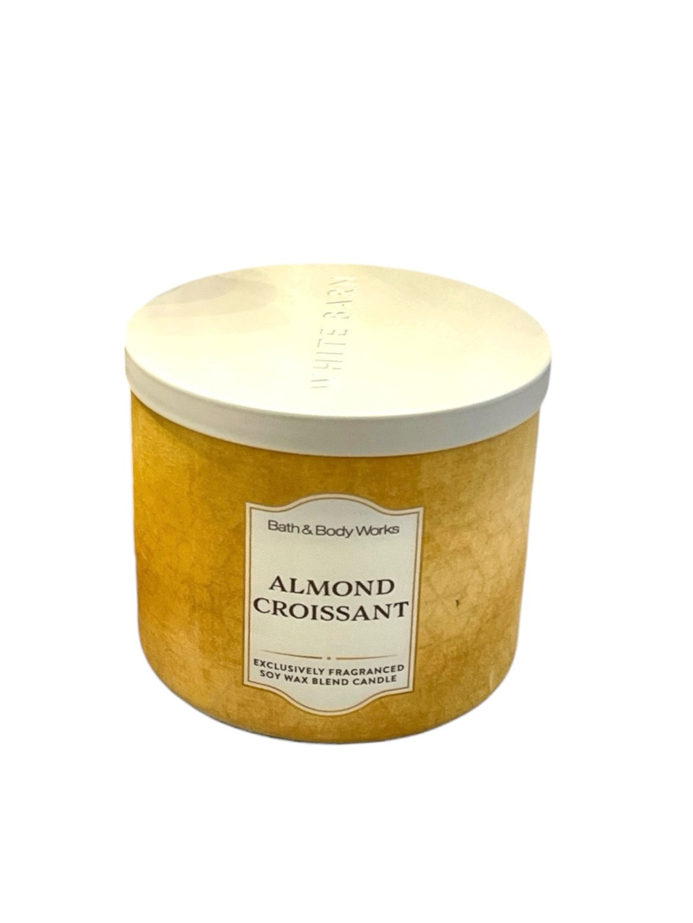 BATH & BODY WORKS ALMOND CROISSANT 3 WICK CANDLE